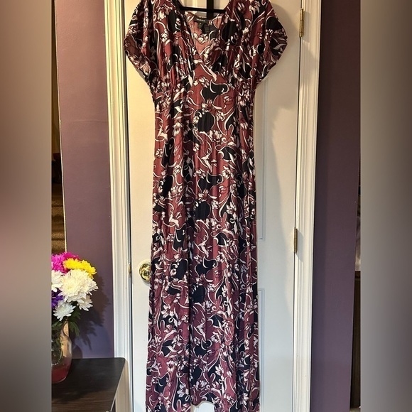 Modcloth Plum Maxi dress - Picture 3 of 3